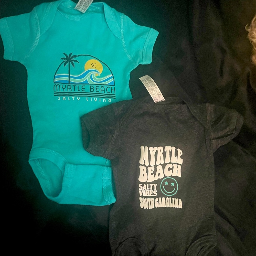 Beach Baby bodysuits